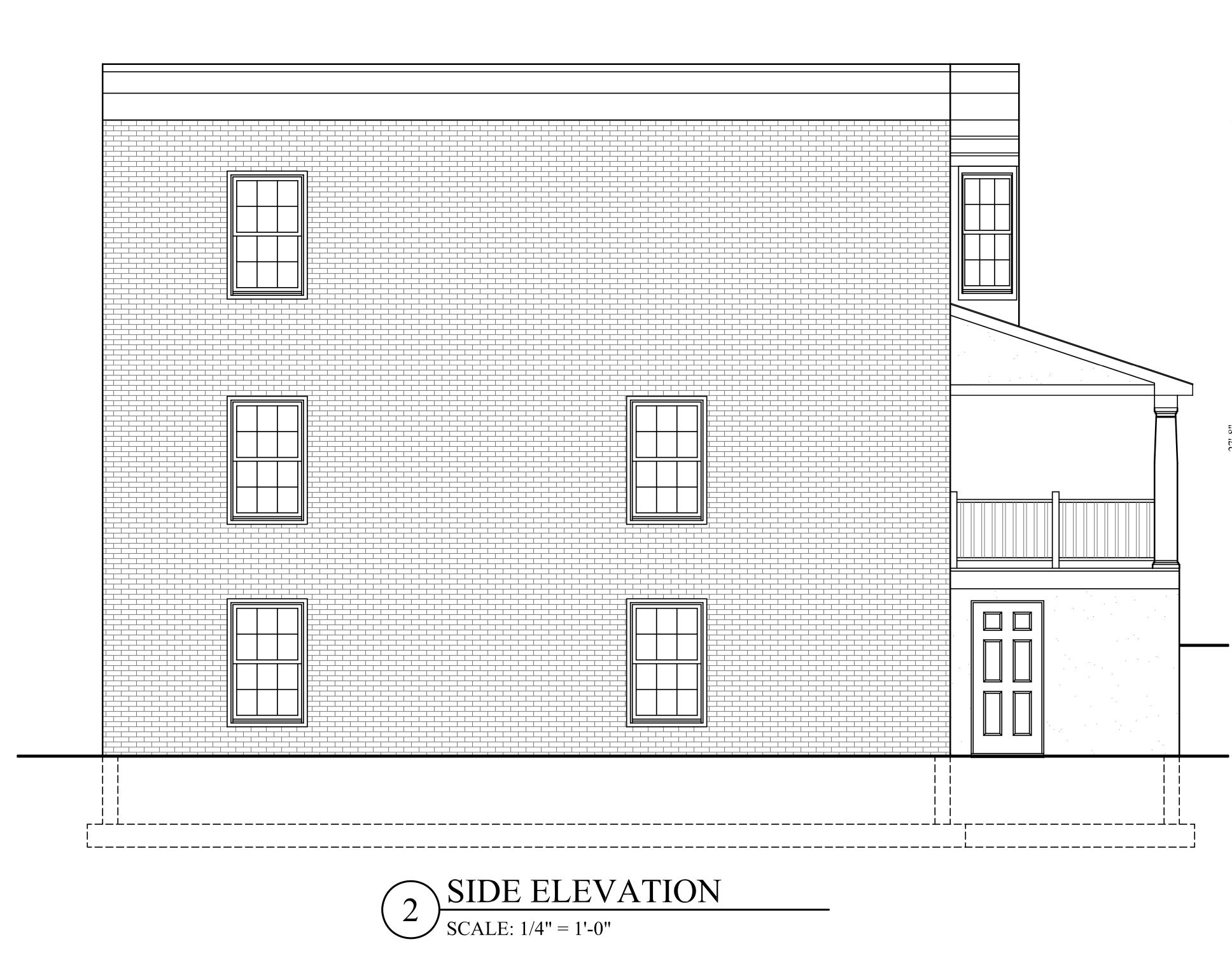 370 East Eleanor Street Side Elevation