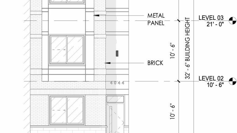 4044 West Girard Avenue Front Elevation