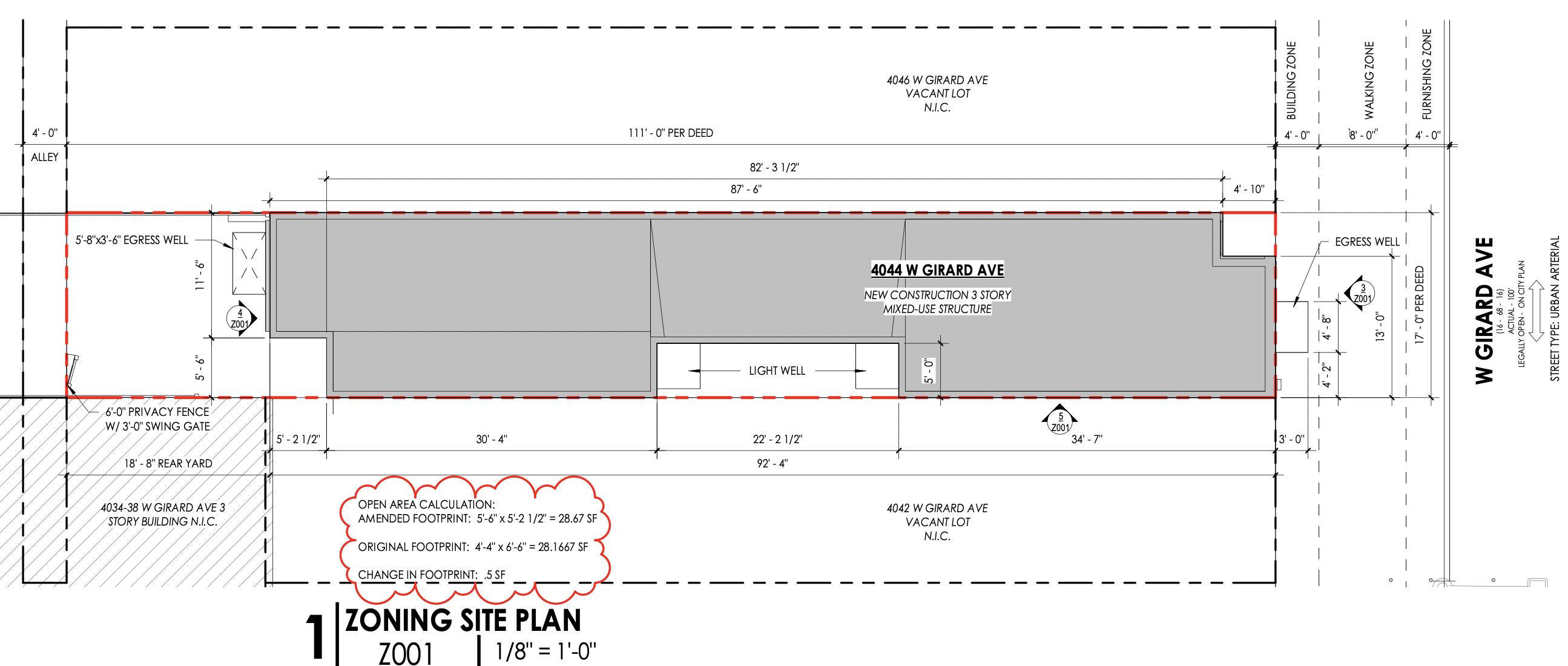 4044 West Girard Avenue Plan