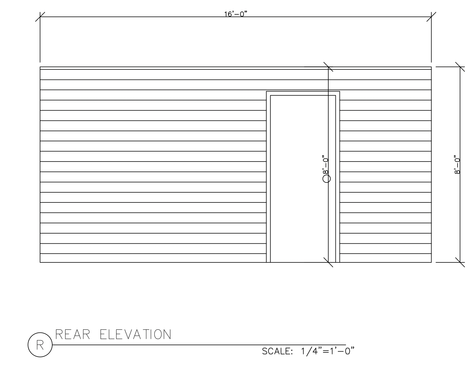 7601-15 Frankford Avenue Rear Elevation