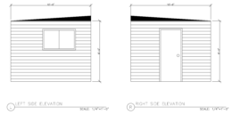 7601-15 Frankford Avenue Right and Left Elevations