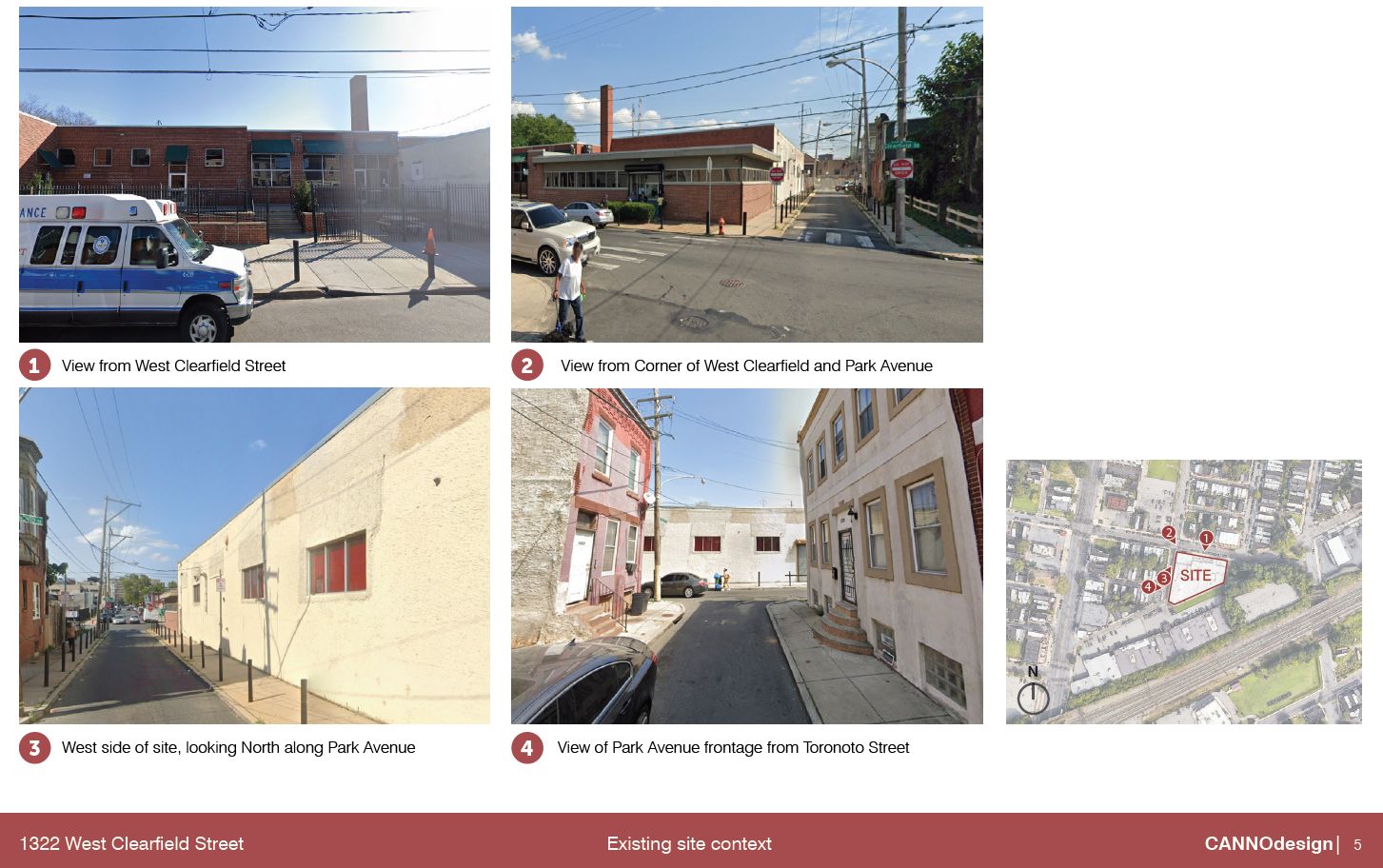 1318 West Clearfield Street. Credit: CANNOdesign via the Civic Design Review by the Philadelphia City Planning Commission and the Department of Planning and Development