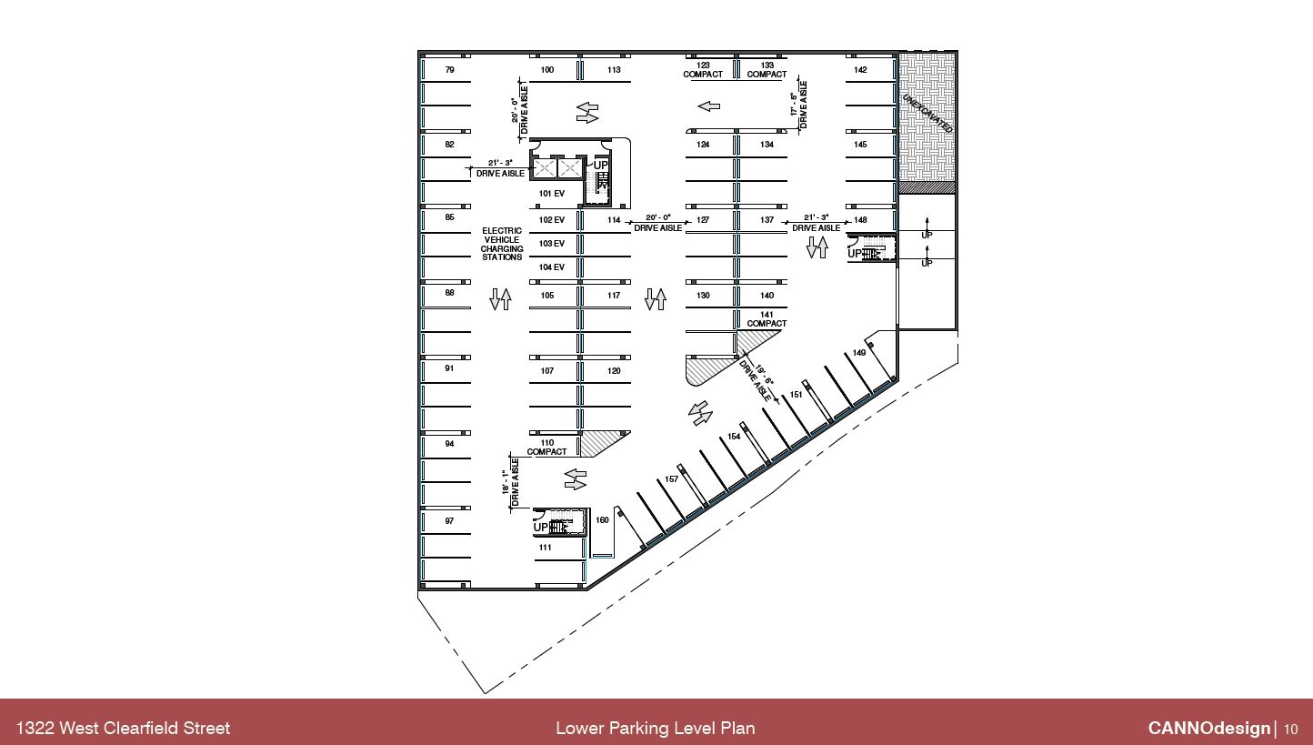1318 West Clearfield Street. Credit: CANNOdesign via the Civic Design Review by the Philadelphia City Planning Commission and the Department of Planning and Development