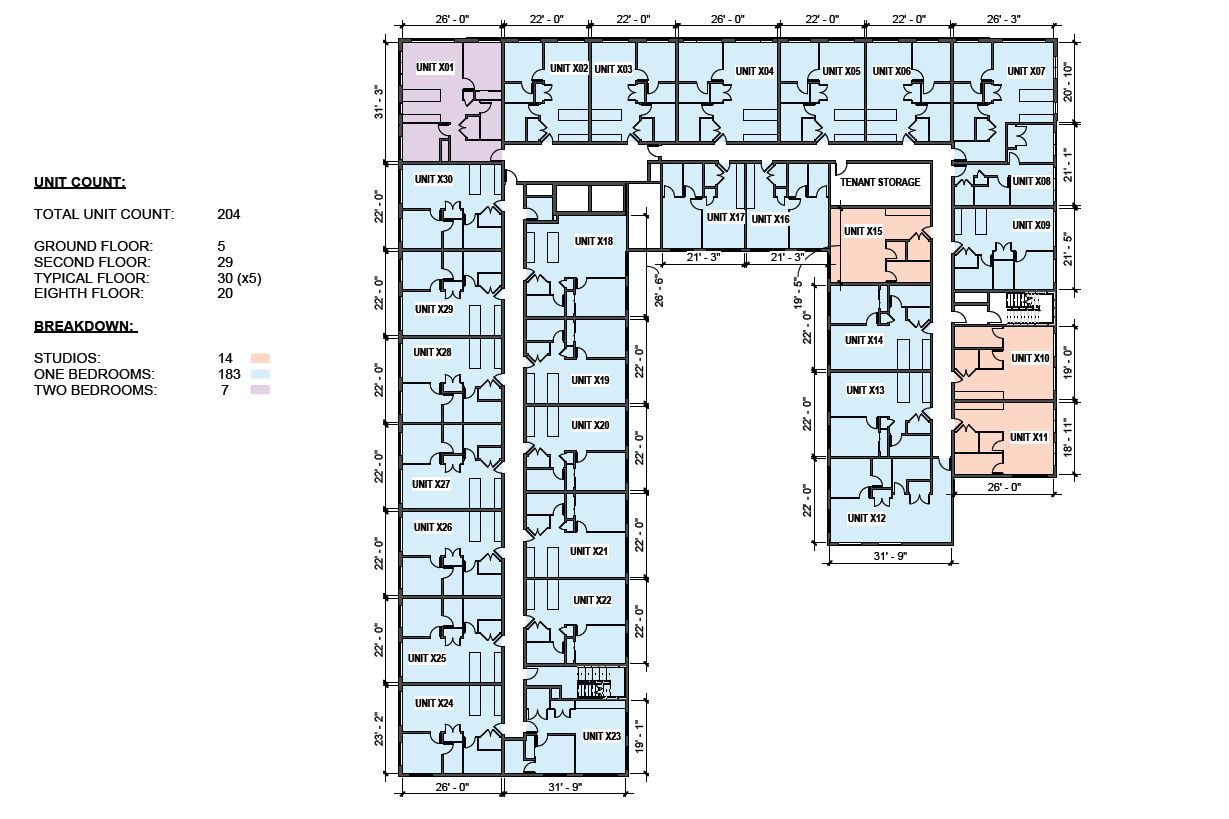 1318 West Clearfield Street. Credit: CANNOdesign via the Civic Design Review by the Philadelphia City Planning Commission and the Department of Planning and Development