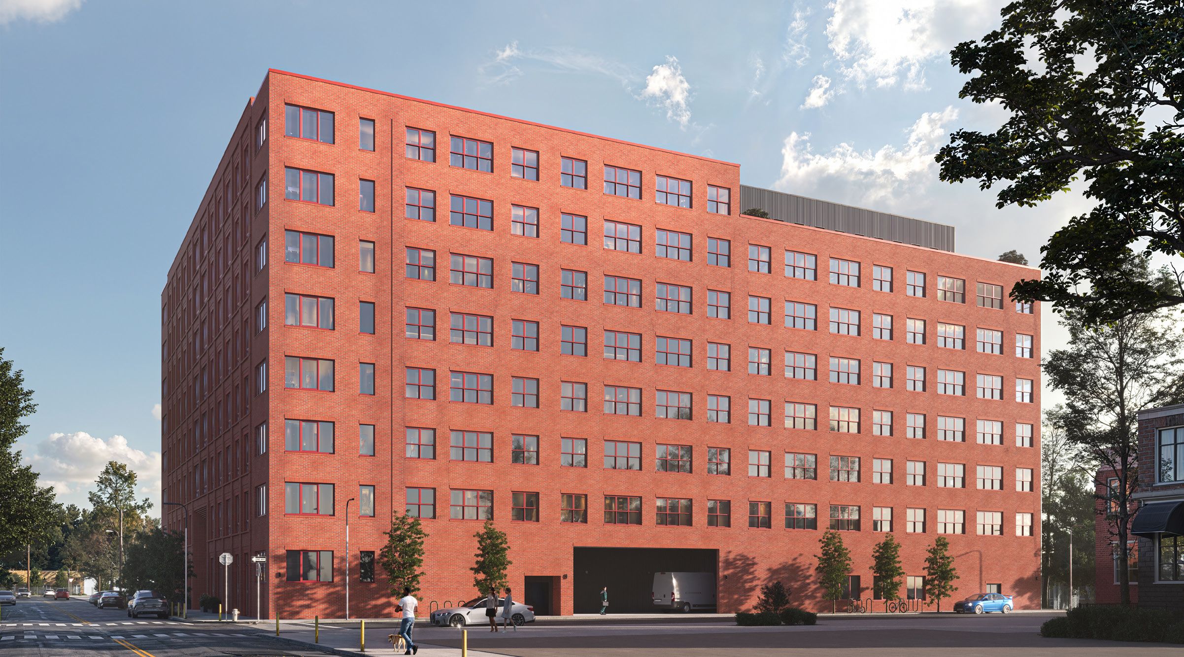 1318 West Clearfield Street. Credit: CANNOdesign via the Civic Design Review by the Philadelphia City Planning Commission and the Department of Planning and Development