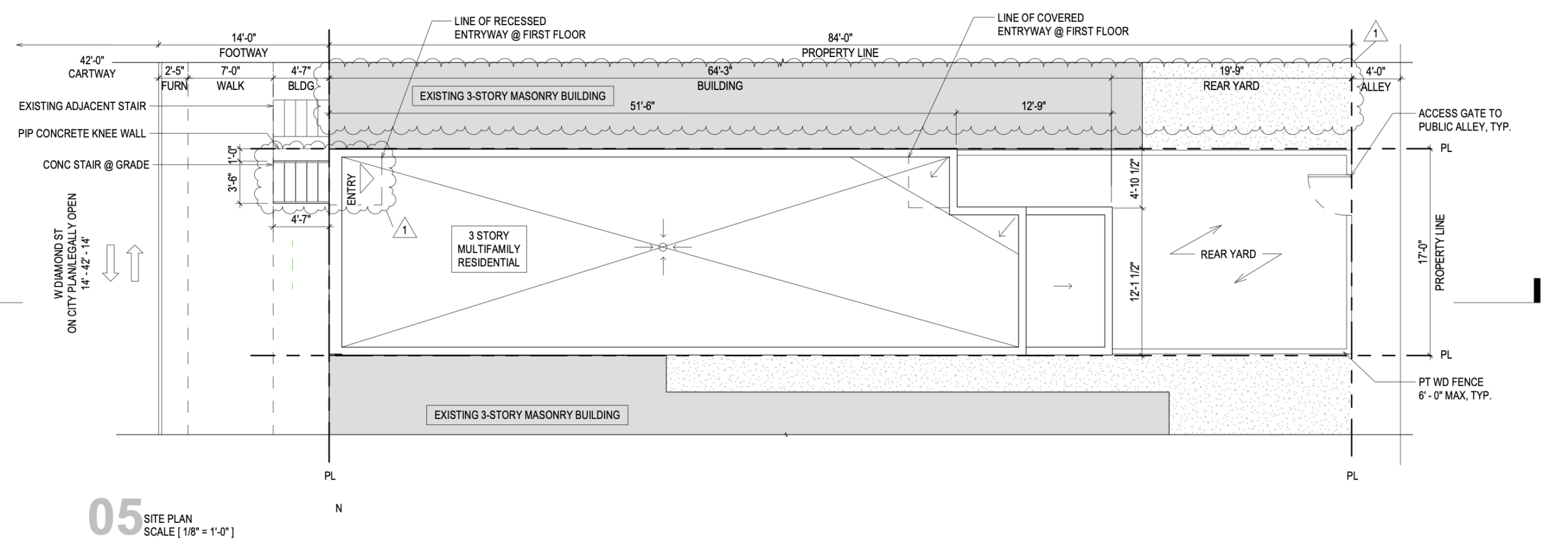 1902 Diamond Street Plan