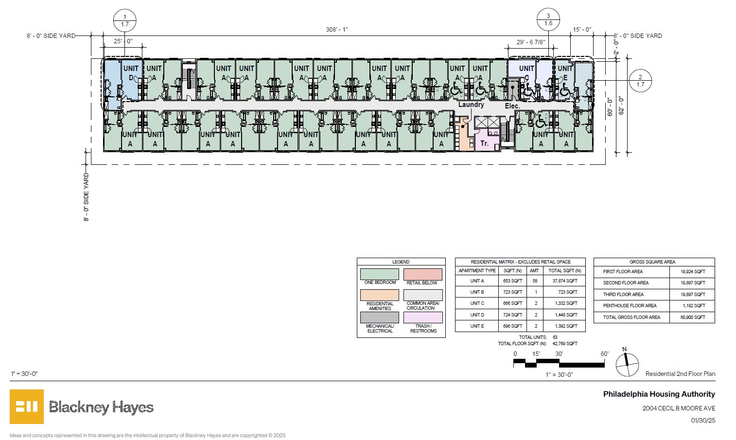 2006 Cecil B Moore Avenue. Credit: CANNOdesign via the Civic Design Review by the Philadelphia City Planning Commission and the Department of Planning and Development