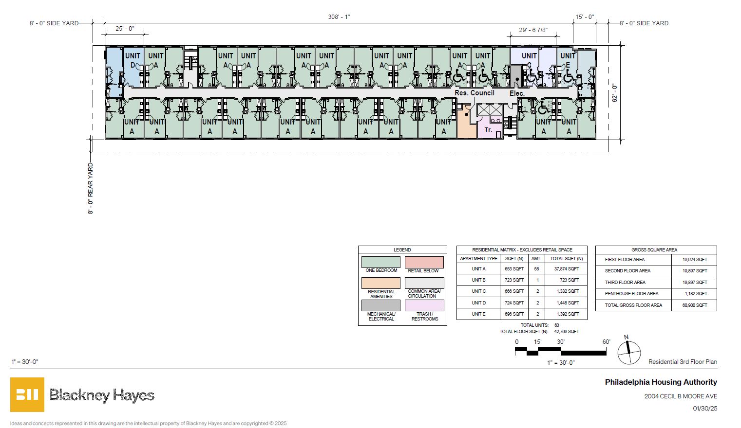 2006 Cecil B Moore Avenue. Credit: CANNOdesign via the Civic Design Review by the Philadelphia City Planning Commission and the Department of Planning and Development