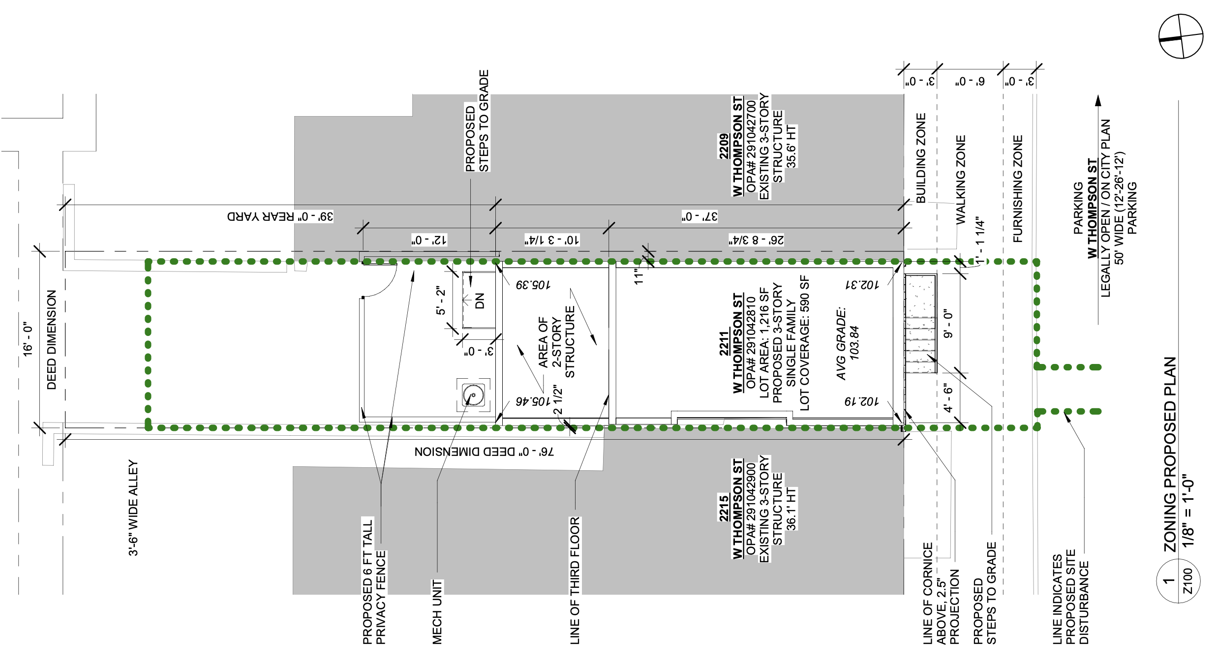 2211 West Thompson Street Proposed Plan
