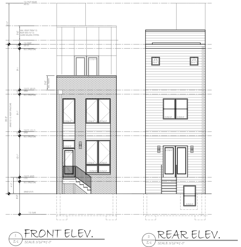 2613 North 12th Street Elevations