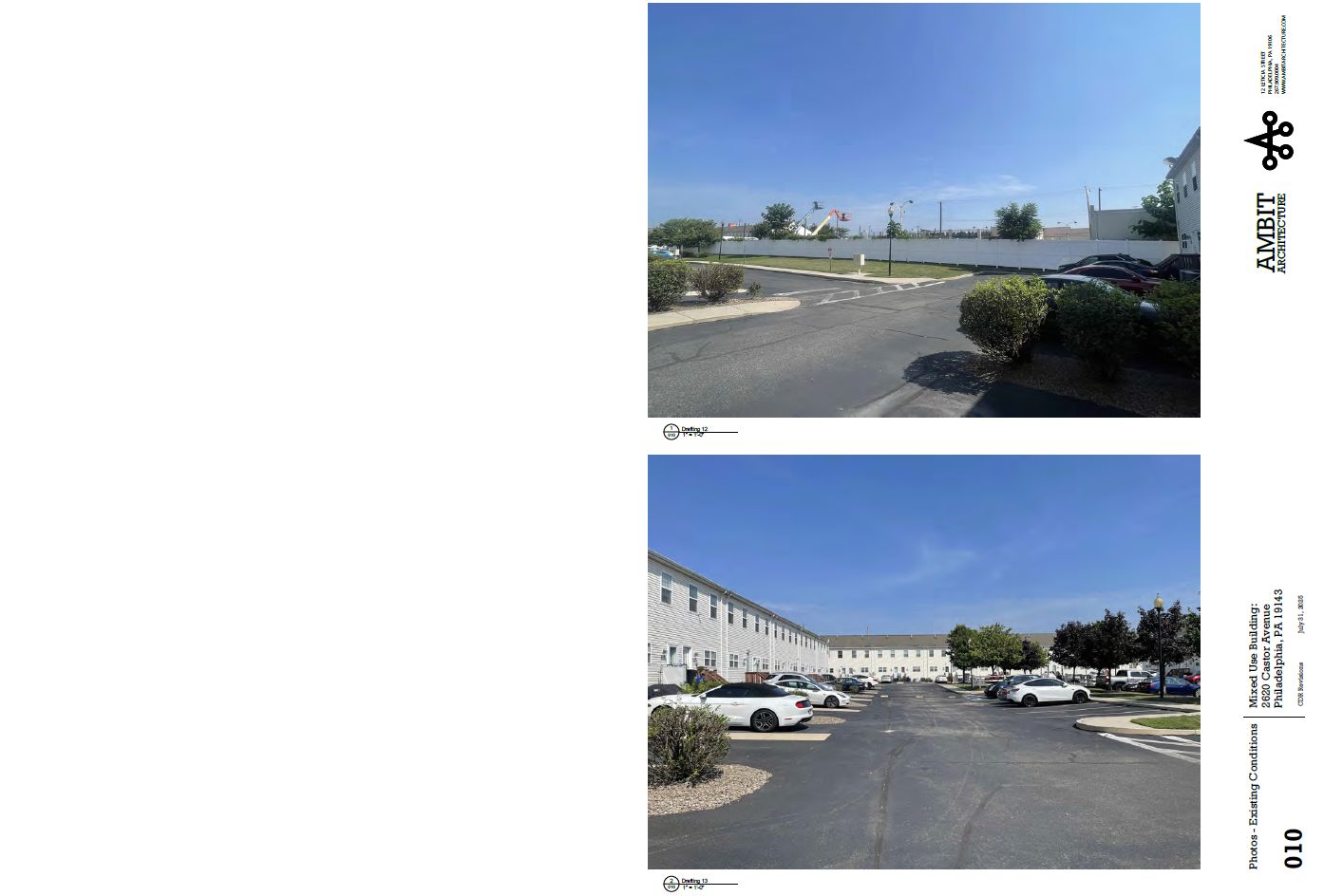 2620 Castor Avenue. Credit: Ambit Architecture via the Civic Design Review by the Philadelphia City Planning Commission and the Department of Planning and Development