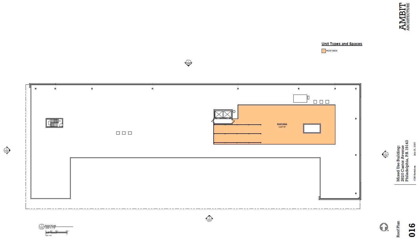 2620 Castor Avenue. Credit: Ambit Architecture via the Civic Design Review by the Philadelphia City Planning Commission and the Department of Planning and Development