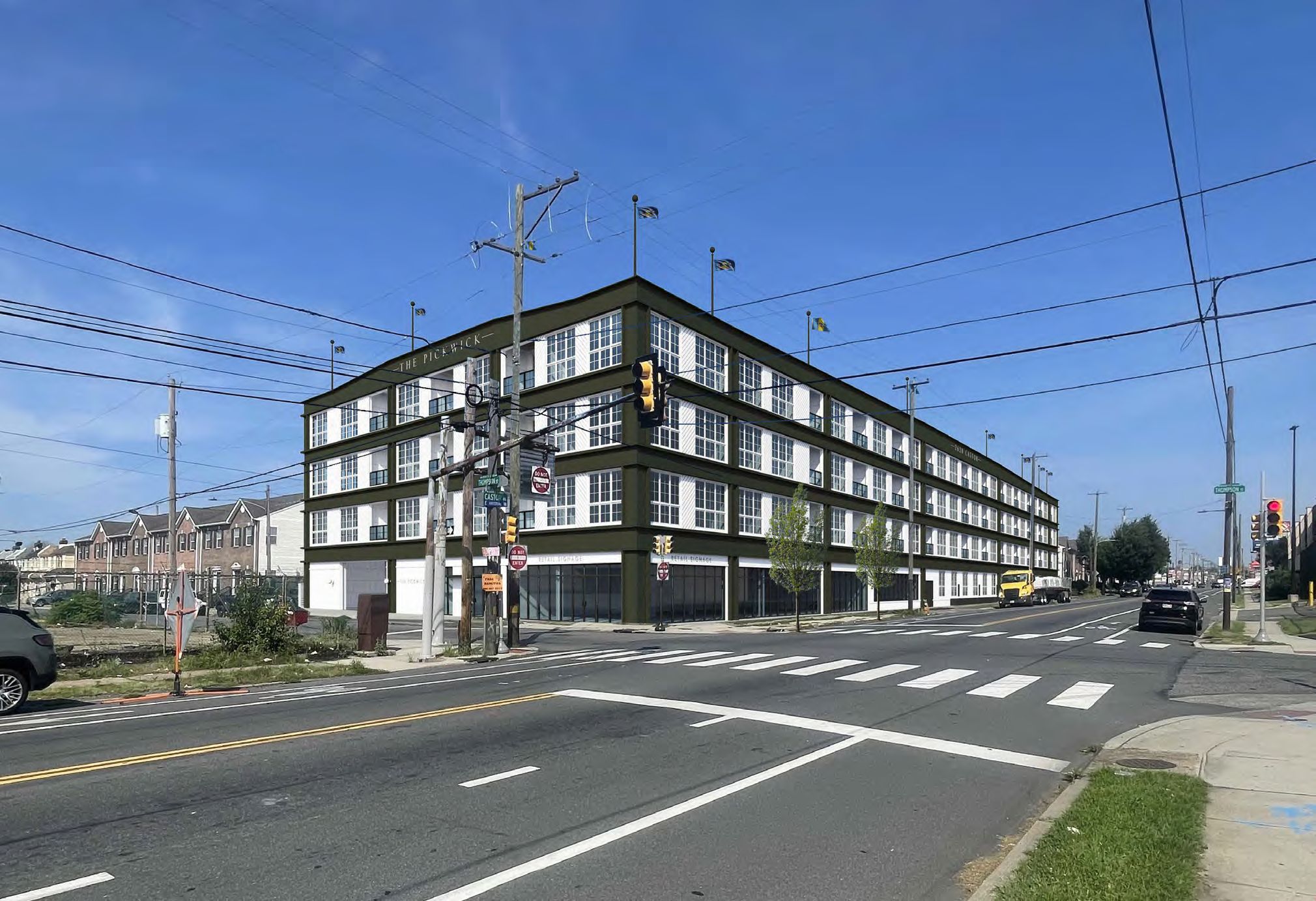 2620 Castor Avenue. Credit: Ambit Architecture via the Civic Design Review by the Philadelphia City Planning Commission and the Department of Planning and Development