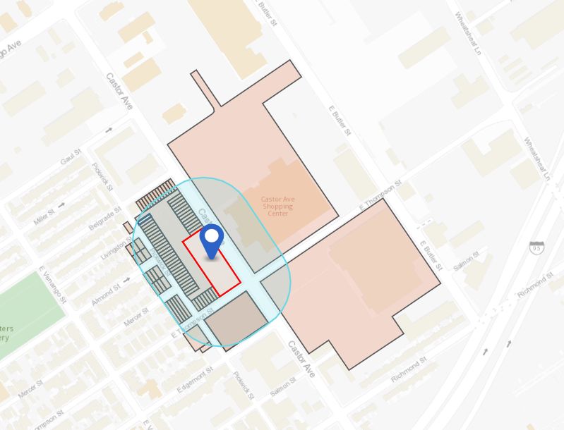 2620 Castor Avenue. Credit: Ambit Architecture via the Civic Design Review by the Philadelphia City Planning Commission and the Department of Planning and Development