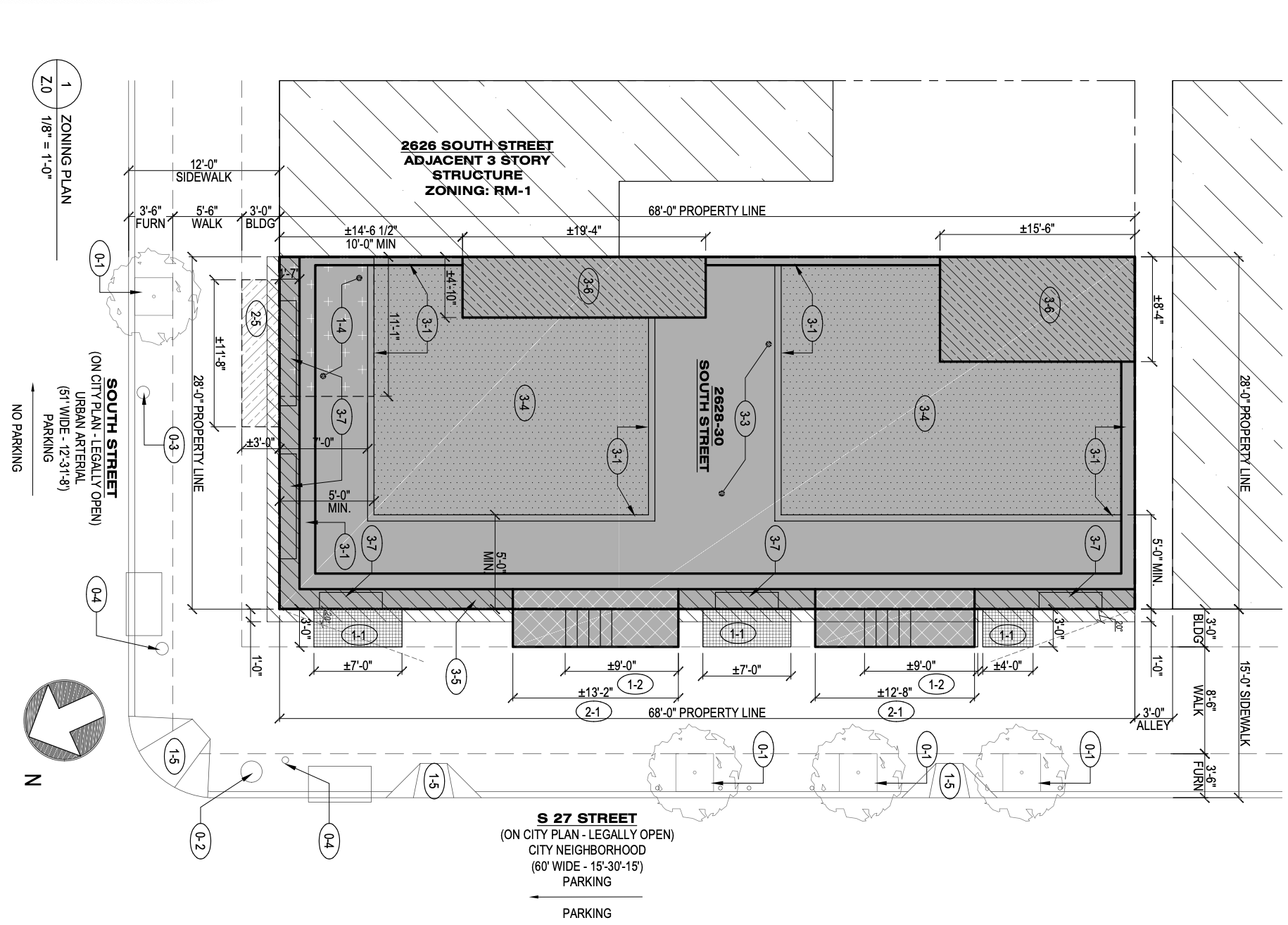 2628 South Street Plan
