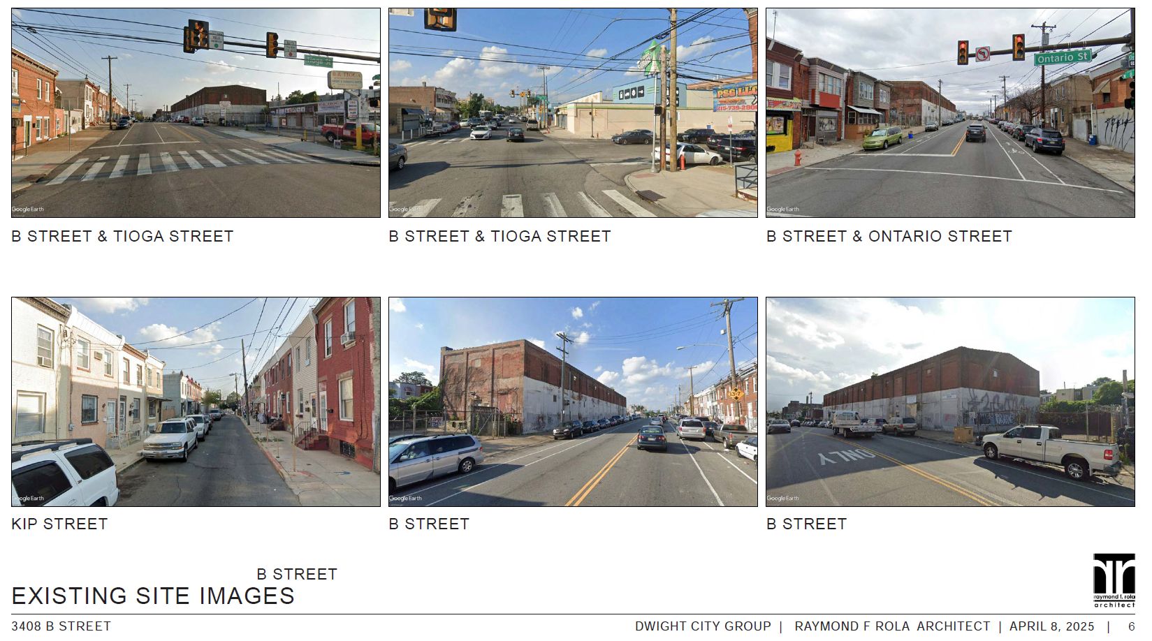 3408 B Street. Credit: Raymond F Rola Architect via the Civic Design Review by the Philadelphia City Planning Commission and the Department of Planning and Development