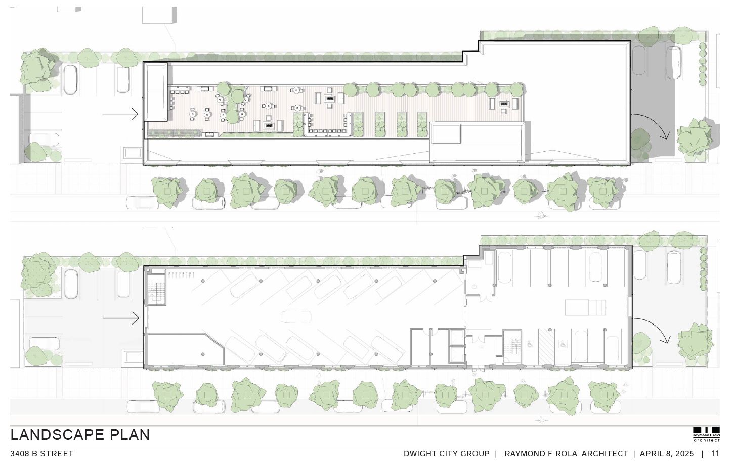 3408 B Street. Credit: Raymond F Rola Architect via the Civic Design Review by the Philadelphia City Planning Commission and the Department of Planning and Development