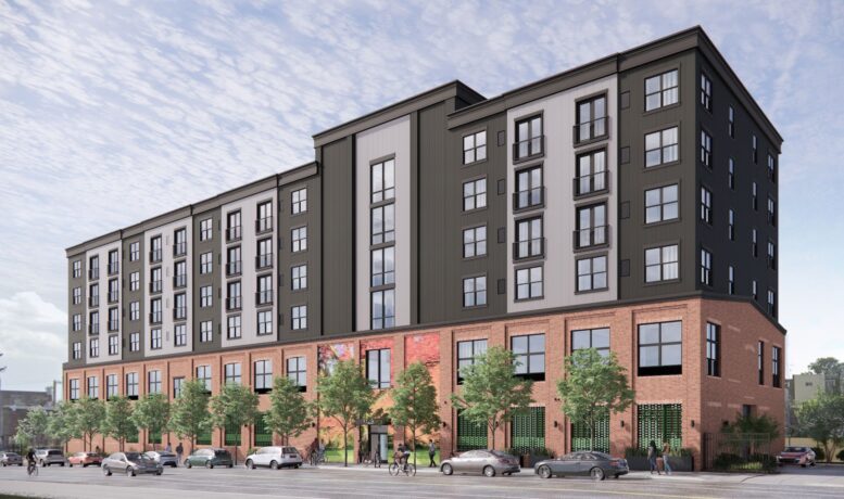 3408 B Street. Credit: Raymond F Rola Architect via the Civic Design Review by the Philadelphia City Planning Commission and the Department of Planning and Development