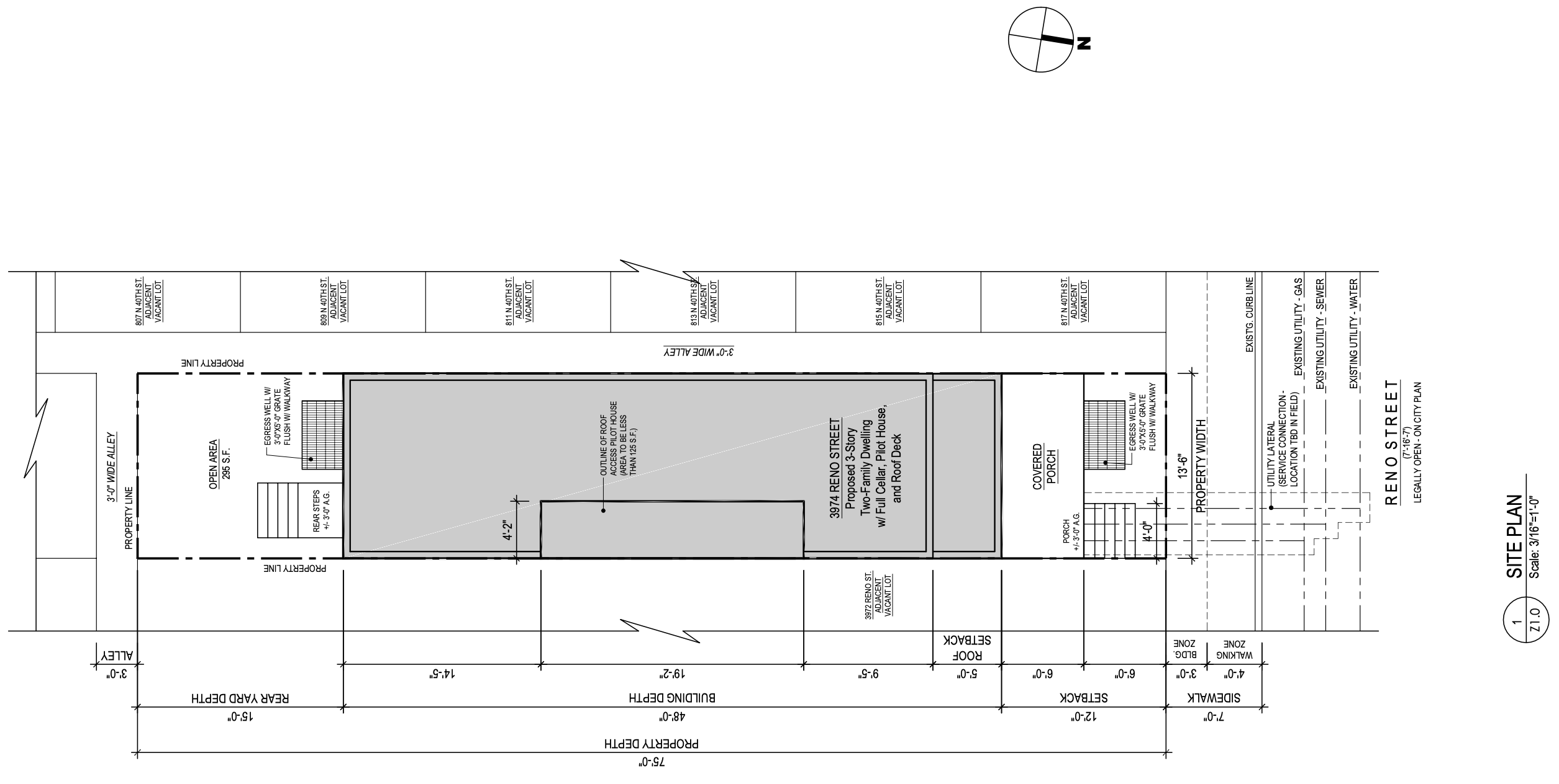 3974 Reno Street Plan