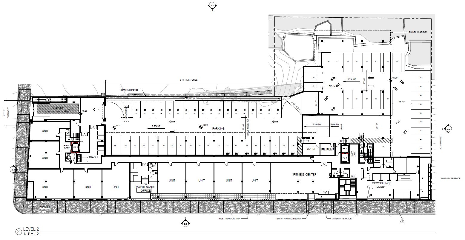 4045-61 Main Street. Credit: CBP Architects via the Civic Design Review by the Philadelphia City Planning Commission and the Department of Planning and Development
