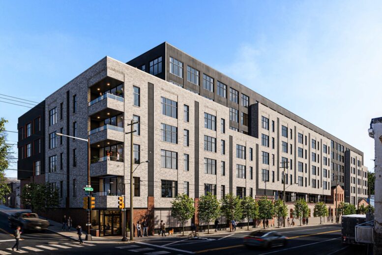 4045-61 Main Street. Credit: CBP Architects via the Civic Design Review by the Philadelphia City Planning Commission and the Department of Planning and Development