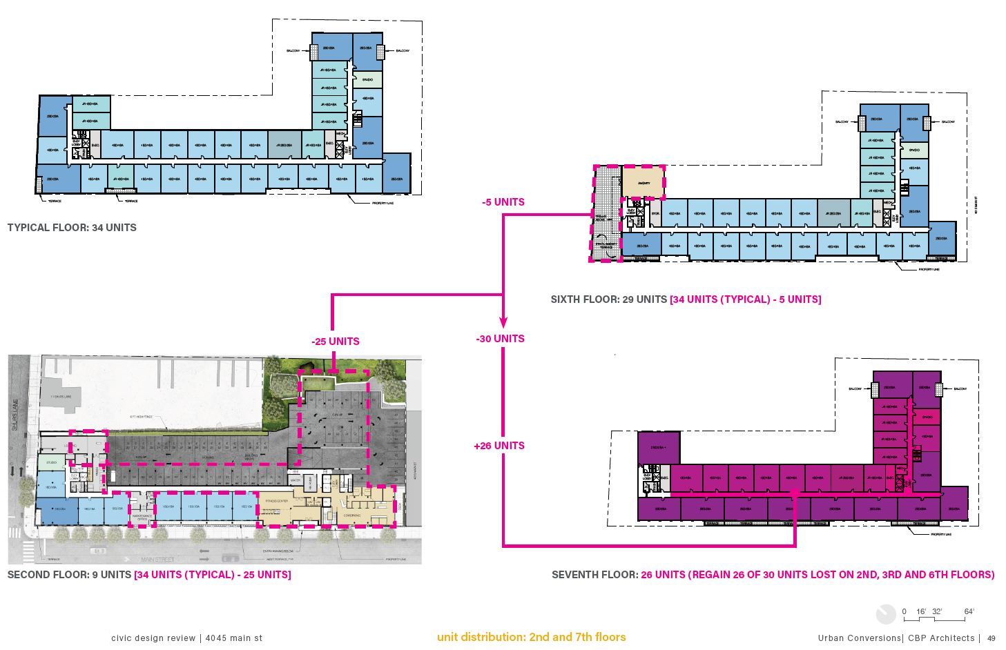 4045-61 Main Street. Credit: CBP Architects via the Civic Design Review by the Philadelphia City Planning Commission and the Department of Planning and Development
