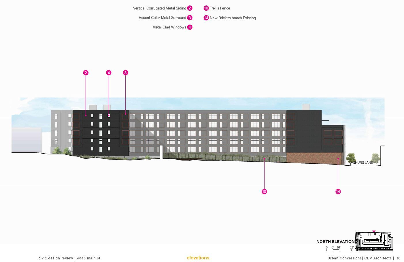4045-61 Main Street. Credit: CBP Architects via the Civic Design Review by the Philadelphia City Planning Commission and the Department of Planning and Development