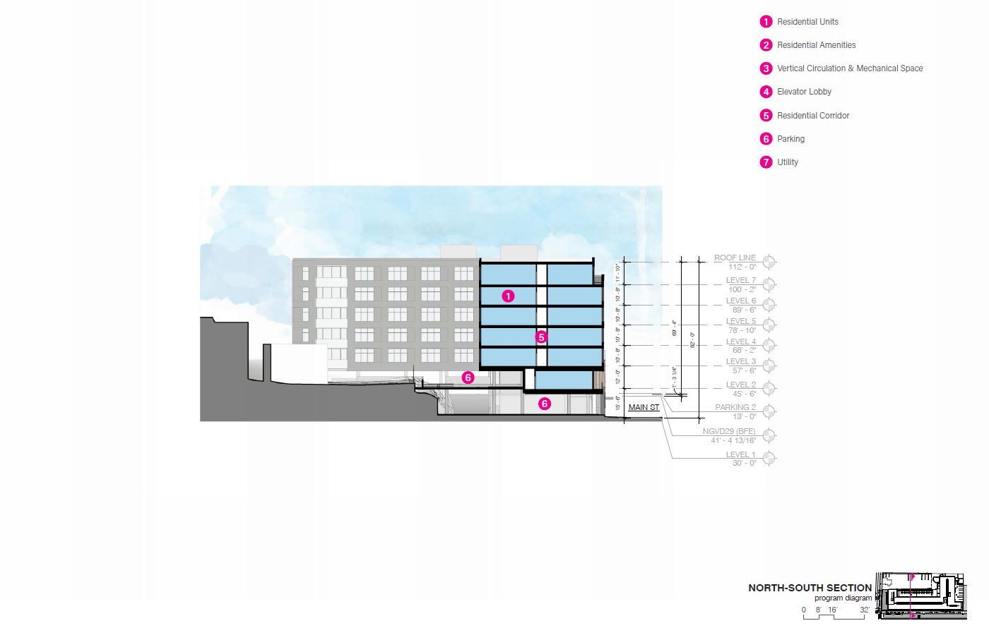 4045-61 Main Street. Credit: CBP Architects via the Civic Design Review by the Philadelphia City Planning Commission and the Department of Planning and Development