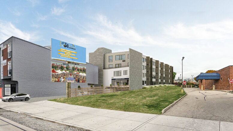 6225 Germantown Avenue. Credit: Ingram Sageser Ambric Technologies via the Civic Design Review by the Philadelphia City Planning Commission and the Department of Planning and Development