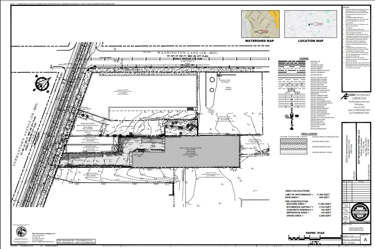 6225 Germantown Avenue. Credit: Ingram Sageser Ambric Technologies via the Civic Design Review by the Philadelphia City Planning Commission and the Department of Planning and Development