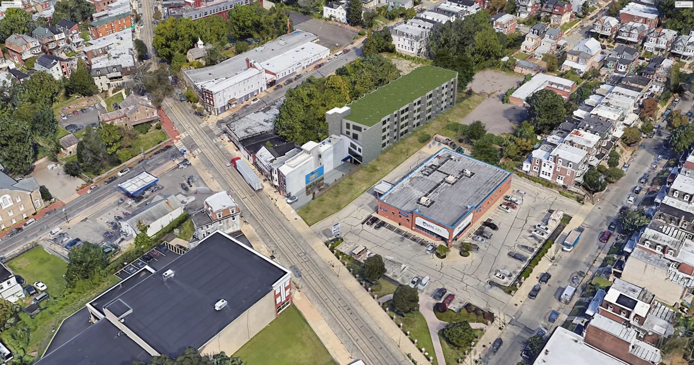 6225 Germantown Avenue. Credit: Ingram Sageser Ambric Technologies via the Civic Design Review by the Philadelphia City Planning Commission and the Department of Planning and Development