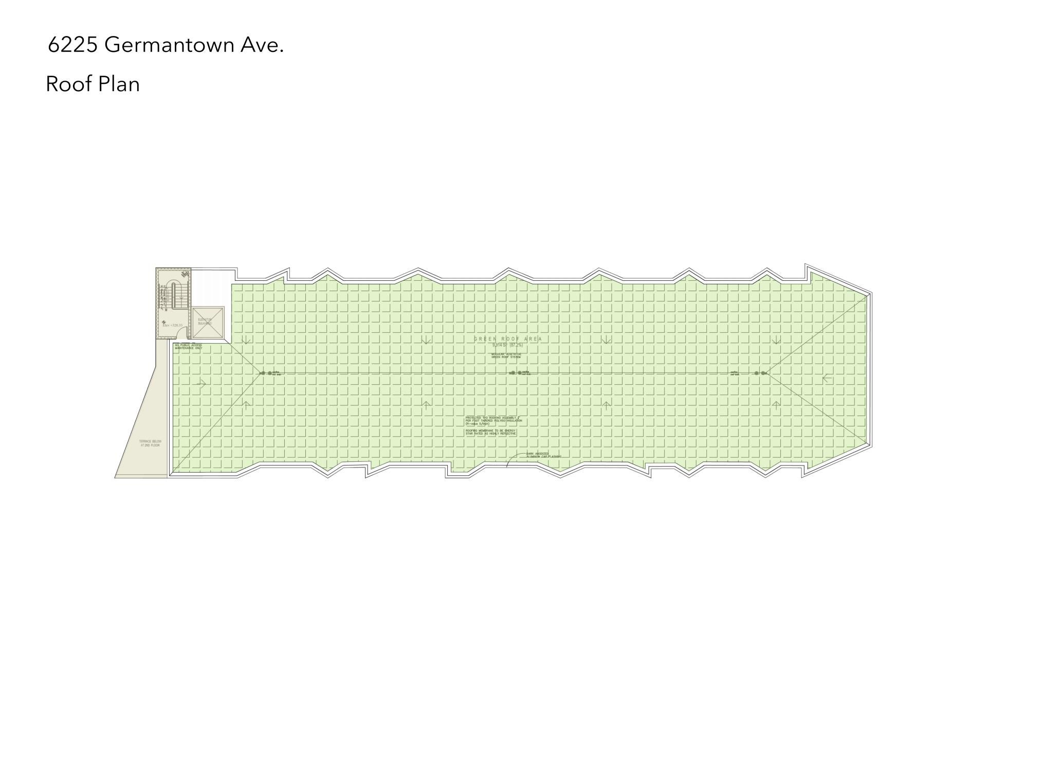 6225 Germantown Avenue. Credit: Ingram Sageser Ambric Technologies via the Civic Design Review by the Philadelphia City Planning Commission and the Department of Planning and Development