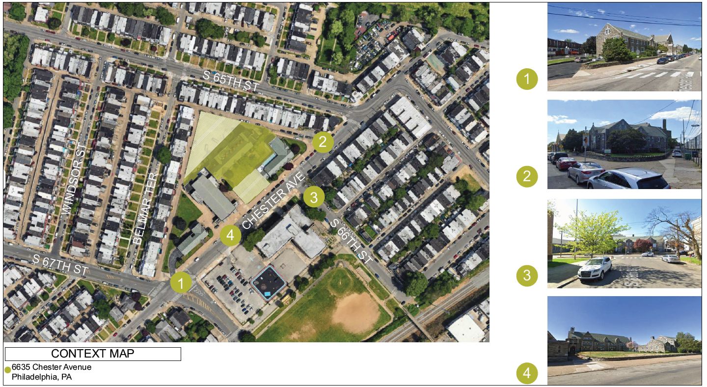 6635-39 Chester Avenue. Credit: WisdomTree Group Architectural Services via the Civic Design Review by the Philadelphia City Planning Commission and the Department of Planning and Development