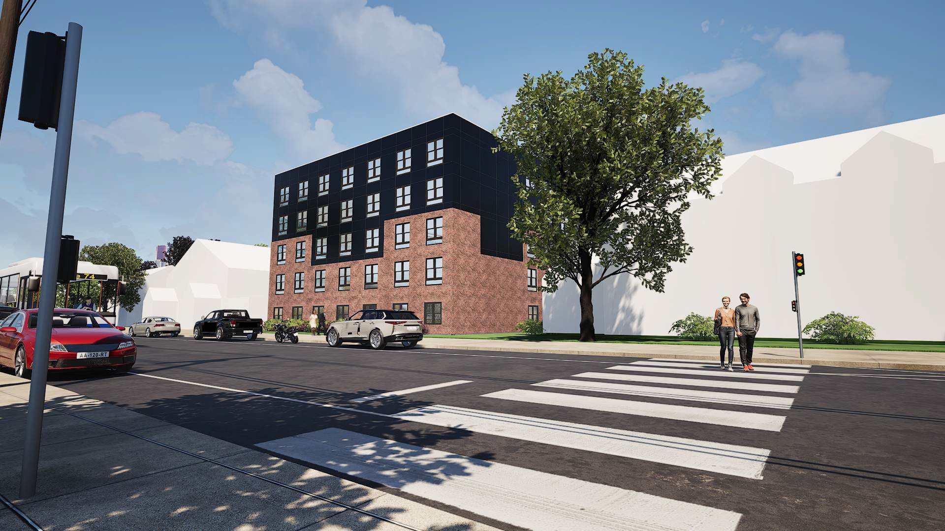 6635-39 Chester Avenue. Credit: WisdomTree Group Architectural Services via the Civic Design Review by the Philadelphia City Planning Commission and the Department of Planning and Development