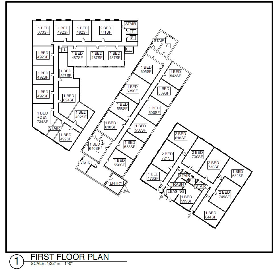 6635-39 Chester Avenue. Credit: WisdomTree Group Architectural Services via the Civic Design Review by the Philadelphia City Planning Commission and the Department of Planning and Development