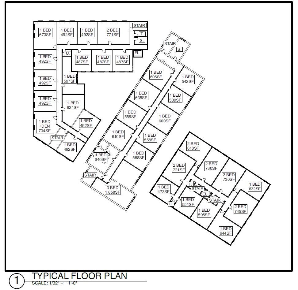 6635-39 Chester Avenue. Credit: WisdomTree Group Architectural Services via the Civic Design Review by the Philadelphia City Planning Commission and the Department of Planning and Development