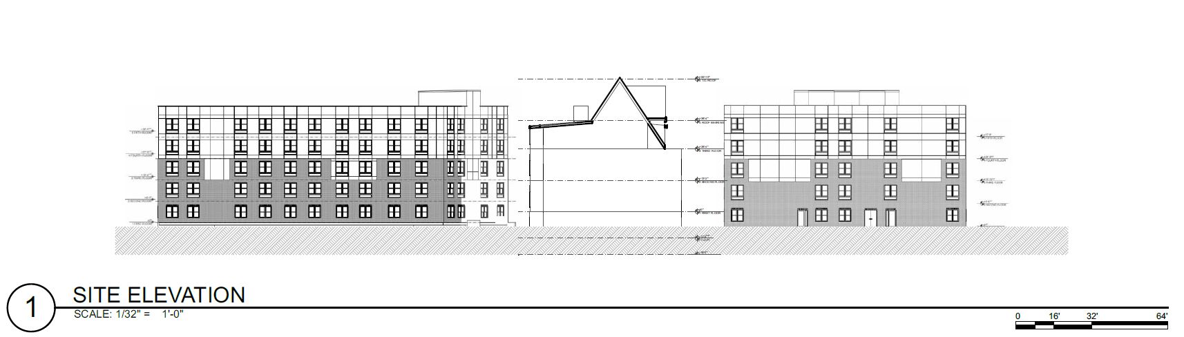 6635-39 Chester Avenue. Credit: WisdomTree Group Architectural Services via the Civic Design Review by the Philadelphia City Planning Commission and the Department of Planning and Development