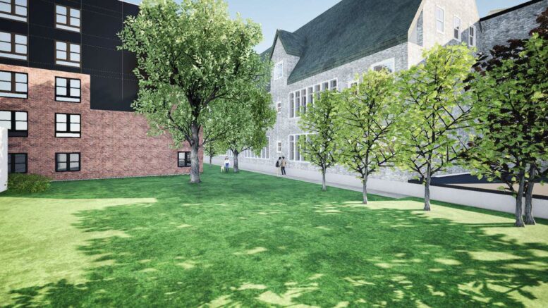 6635-39 Chester Avenue. Credit: WisdomTree Group Architectural Services via the Civic Design Review by the Philadelphia City Planning Commission and the Department of Planning and Development