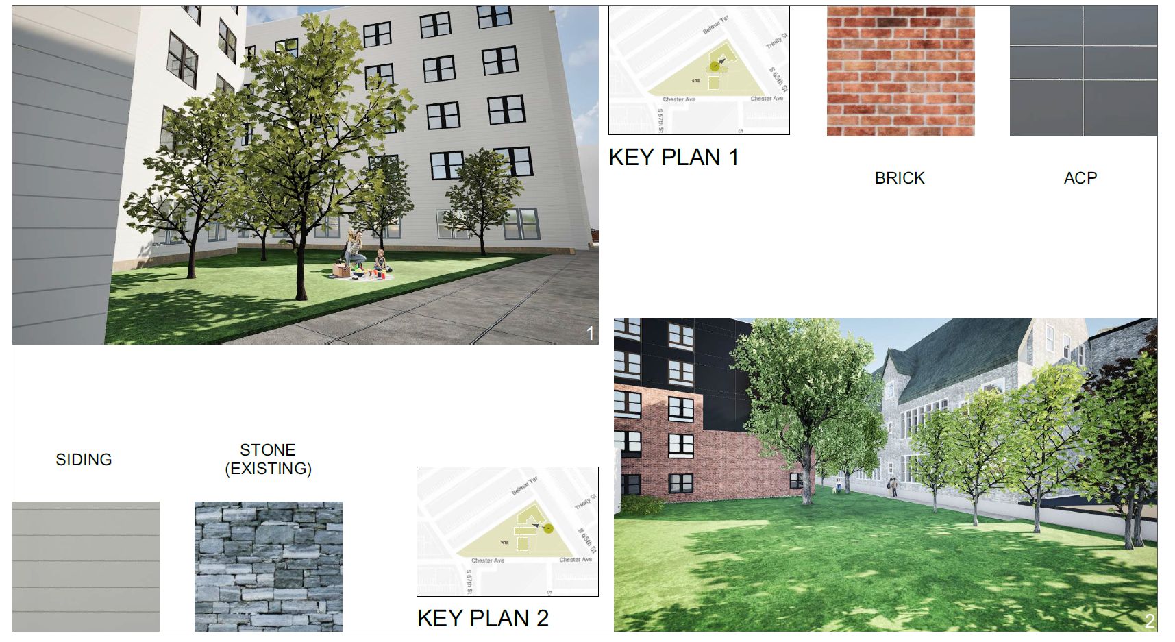 6635-39 Chester Avenue. Credit: WisdomTree Group Architectural Services via the Civic Design Review by the Philadelphia City Planning Commission and the Department of Planning and Development
