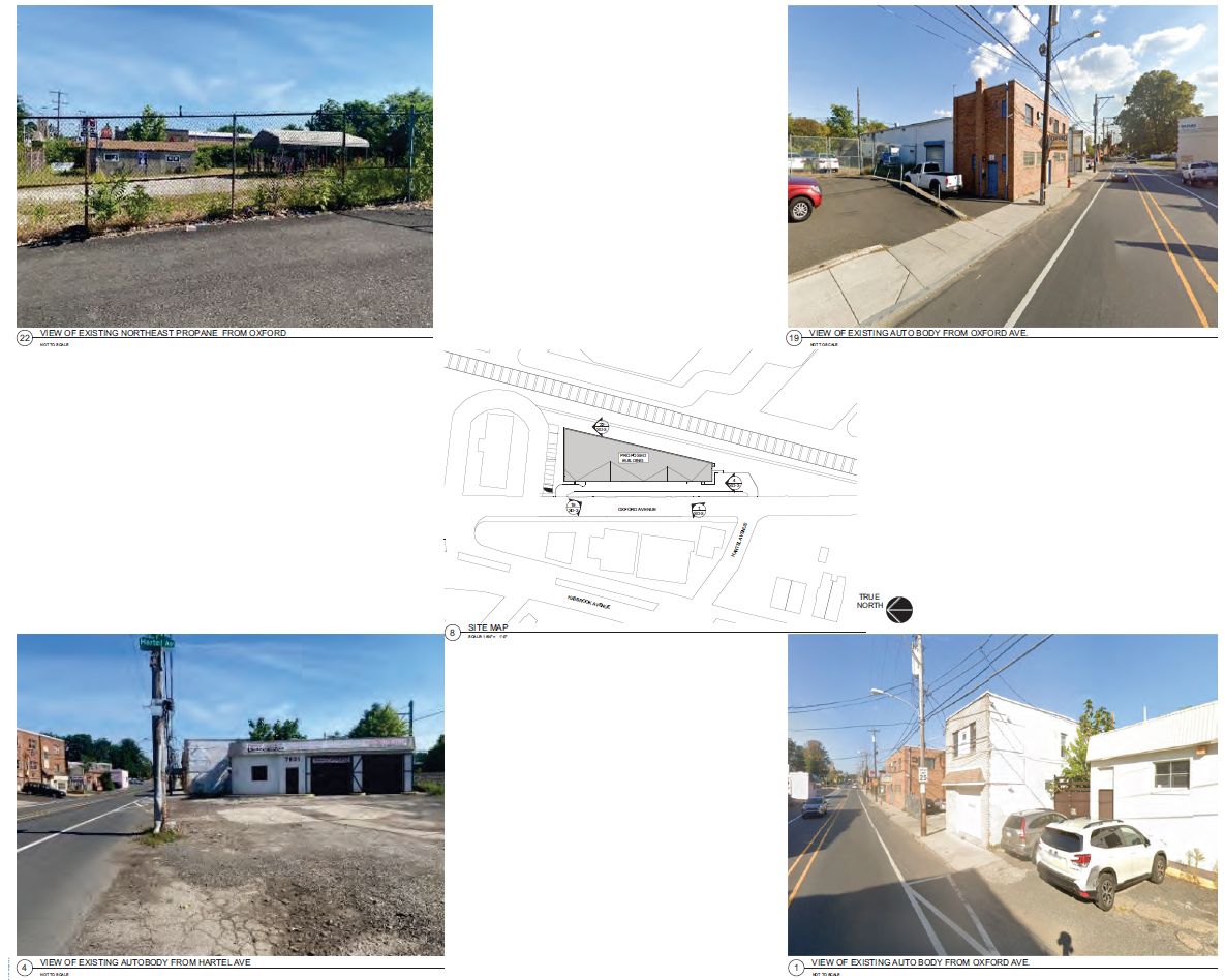 7801 Oxford Avenue. Credit: Vissi Architecture Design via the Civic Design Review by the Philadelphia City Planning Commission and the Department of Planning and Development