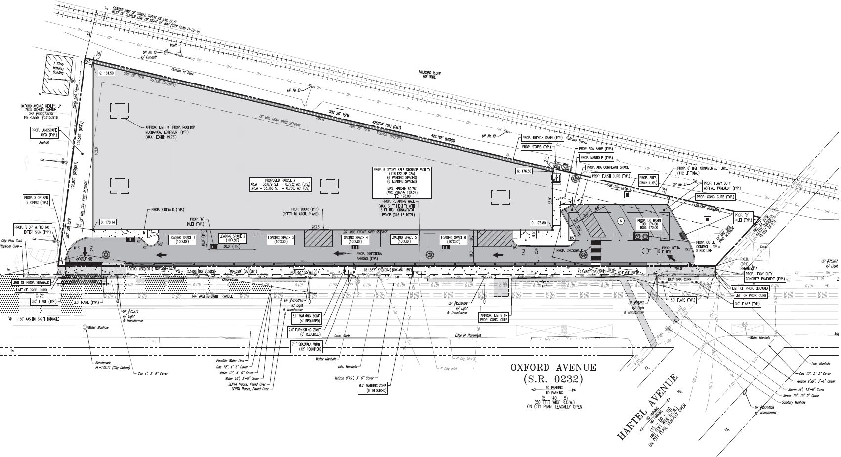 7801 Oxford Avenue. Credit: Vissi Architecture Design via the Civic Design Review by the Philadelphia City Planning Commission and the Department of Planning and Development