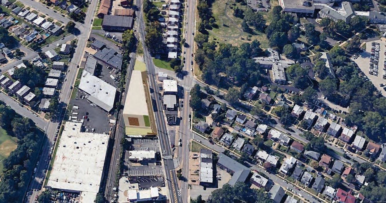 7801 Oxford Avenue. Credit: Vissi Architecture Design via the Civic Design Review by the Philadelphia City Planning Commission and the Department of Planning and Development