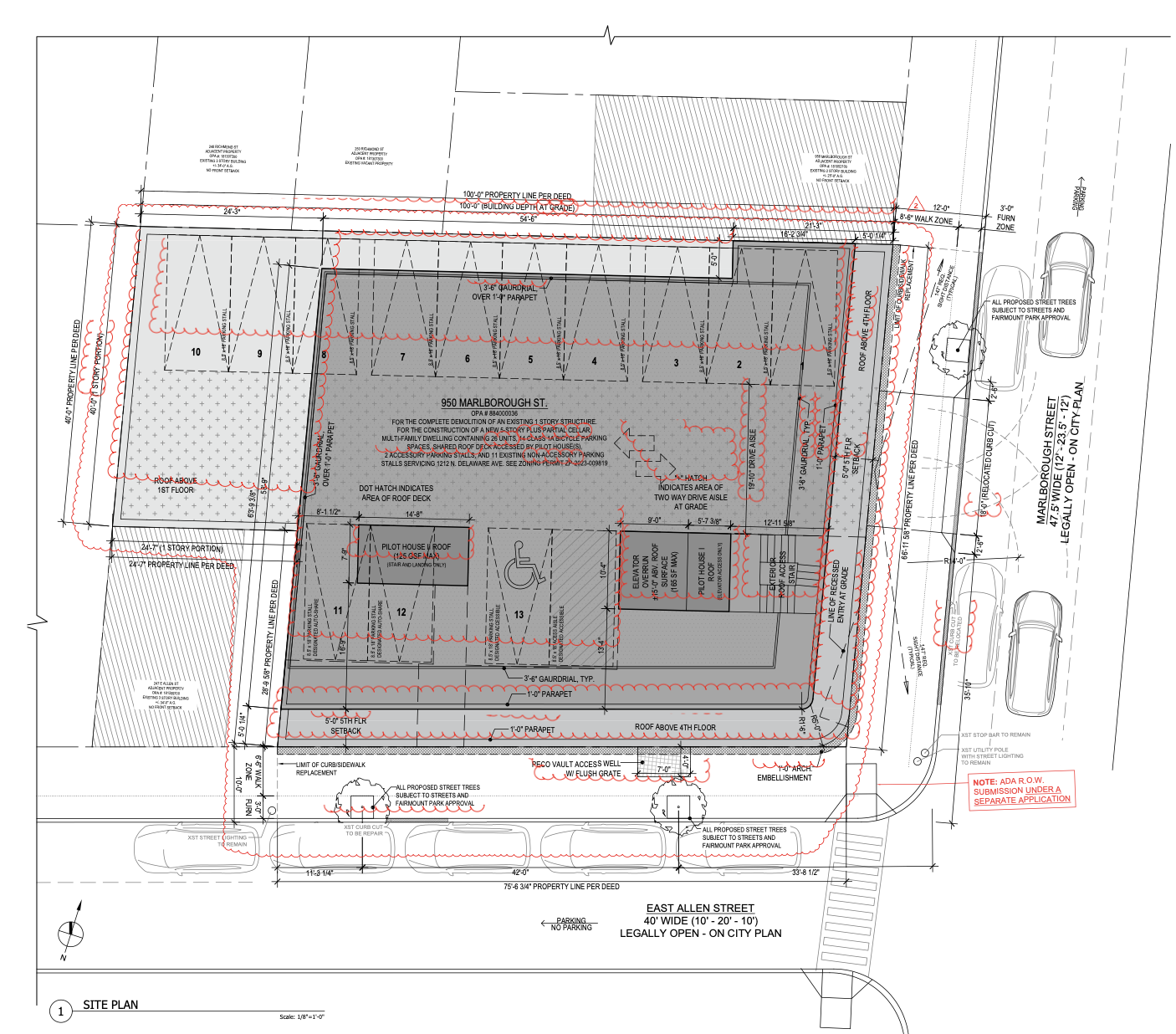 950 Marlborough Street Plan