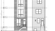 1018 West Arizona Street. Building elevations. Credit: KCA Design Associates via the City of Philadelphia