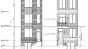 1603 West Dauphin Street. Building elevations. Credit: Here's The Plan, LLC via the City of Philadelphia