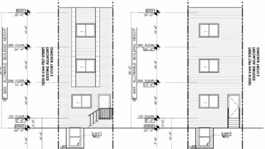 1832 North Van Pelt Street Elevations