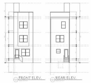 1840 North Ringgold Street Elevations