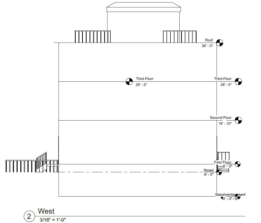 2025 Abigail Street. Side building elevation. Credit: E Consulting LLC via the City of Philadelphia