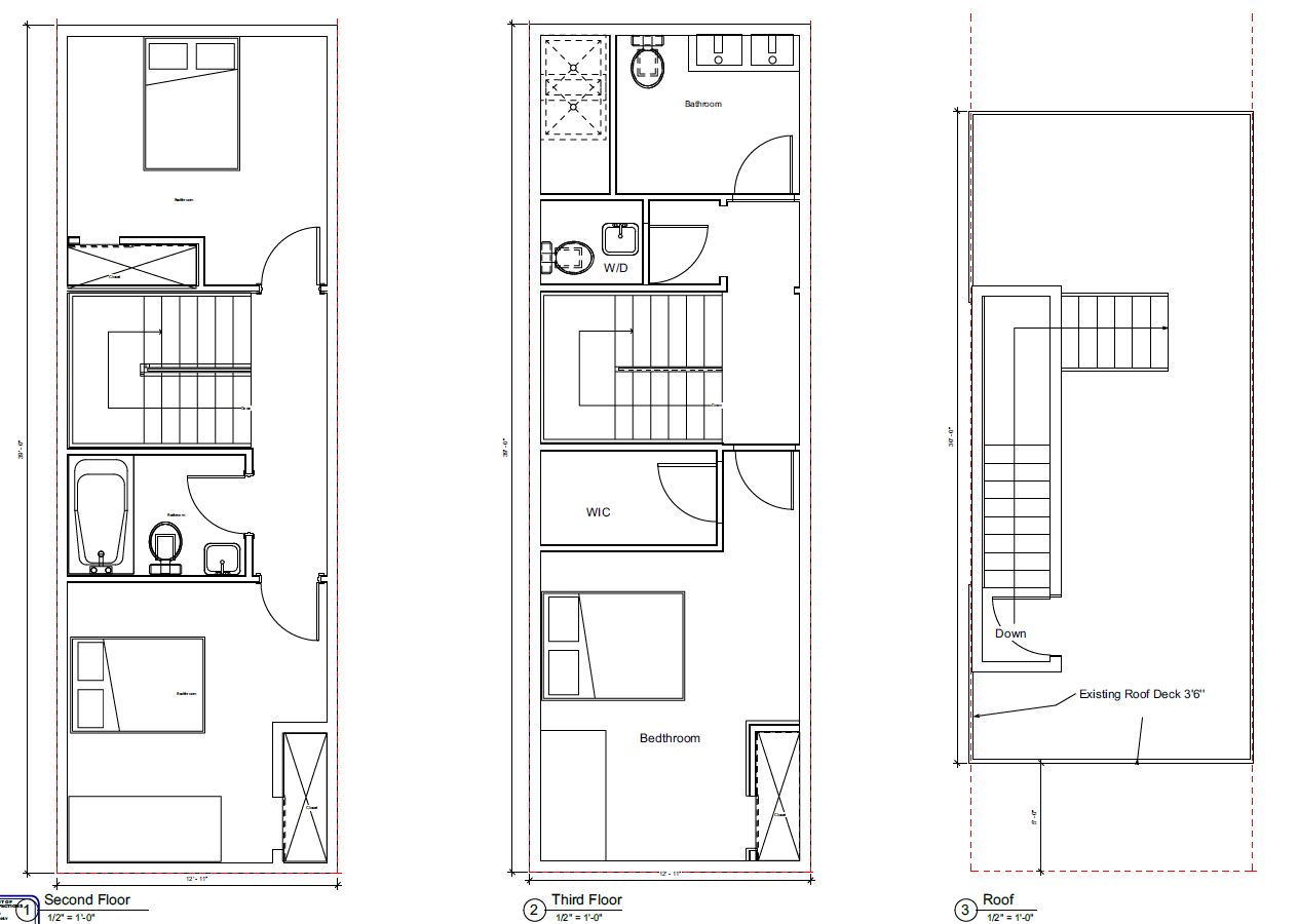 2025 Abigail Street. Floor plans. Credit: E Consulting LLC via the City of Philadelphia