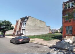 2239 North 16th Street, Philadelphia. Site conditions prior to redevelopment. Credit: KCA Design Associates via a zoning permit submitted to the City of Philadelphia.